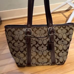 For sale super cute Coach purses one is brown and the other is black $75 each